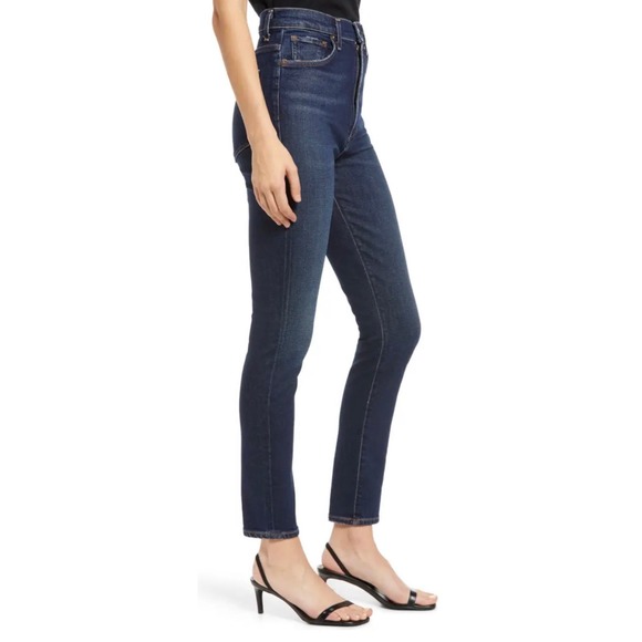 NWOT AGOLDE Pinch Waist Super High Waist Skinny Jeans (stretch) Ovation, Size 28 - Picture 3 of 13